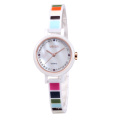 W3222 japan quartz movt ceramic watches water resistant watch ladies wristwatch for wholesale